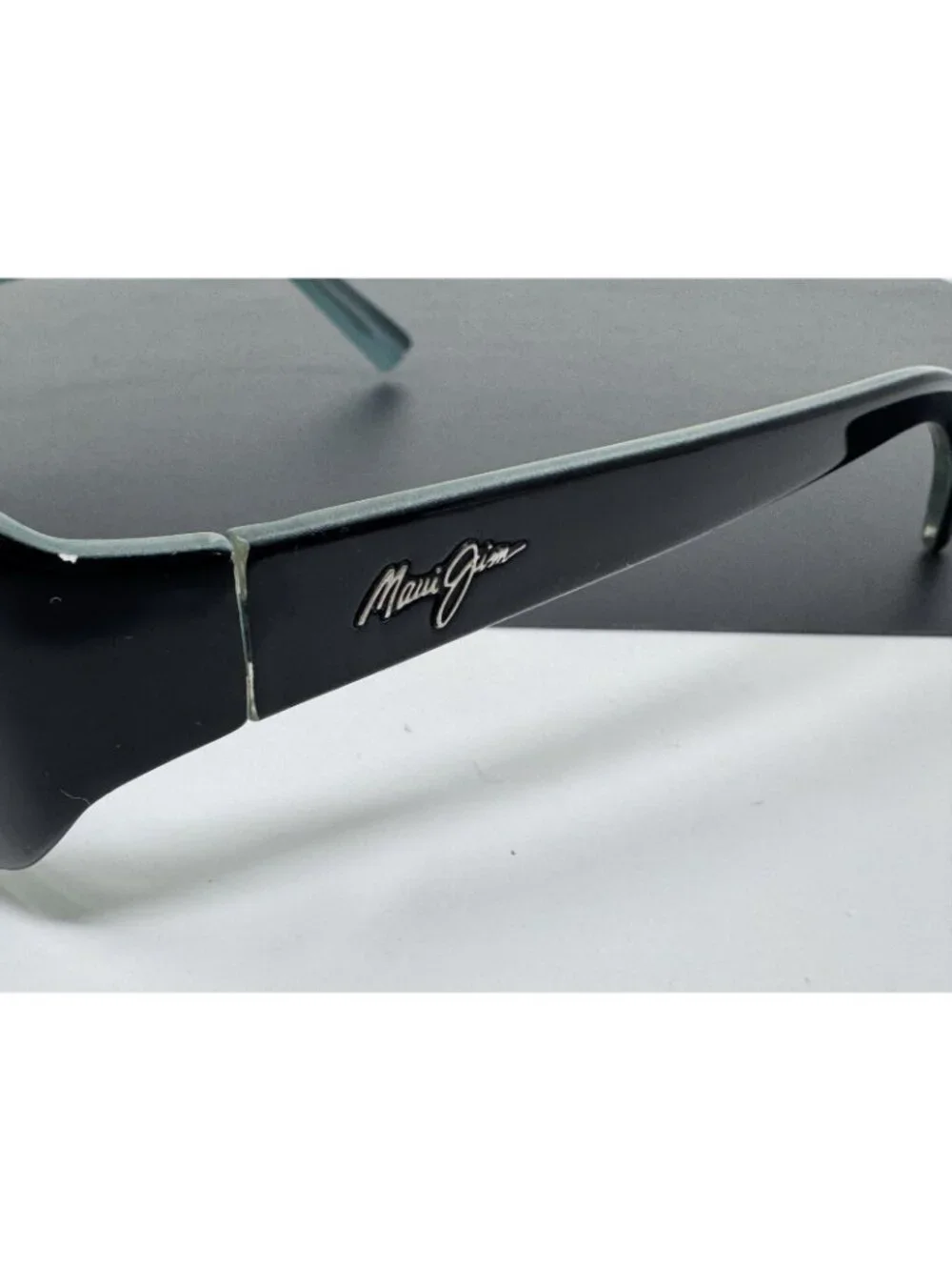 Maui Jim MJ219-03 Punchbowl 54-17-135 Sunglasses Blue/Black Frame No Lenses